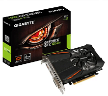 2d Видеокарта GIGABYTE GeForce GTX 1050 Ti D5 4G (rev1.0/rev1.1/rev1.2) (GV-N105TD5-4GD), Retail уценённый
