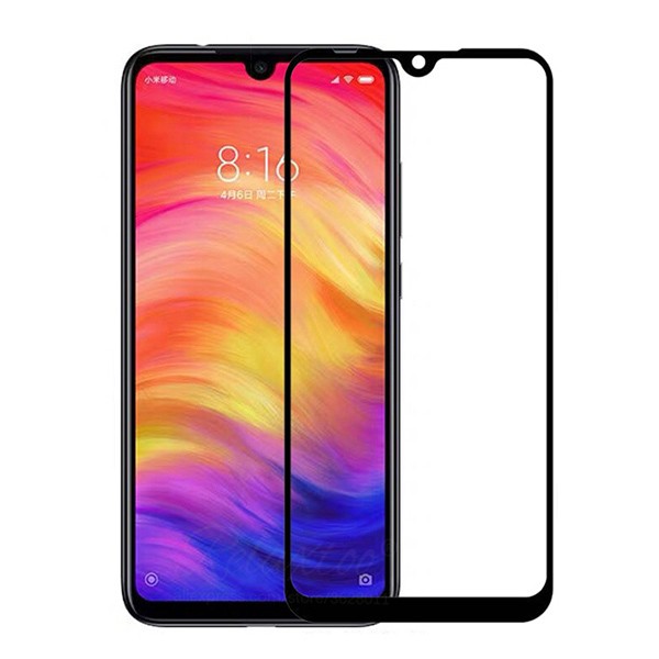 Защитное стекло Full Cover на весь экран для Xiaomi Redmi Note 7/ 7 Pro