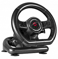 2 Руль SPEEDLINK Bolt Racing Wheel for PC (SL-650300), черный уценённый