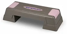 2k Степ-платформа Indigo IN170 70х28х22 см серый/розовый уценённый