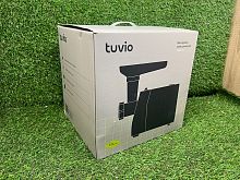 3f Мясорубка с овощерезкой Tuvio TMG01PB, серая уценённый