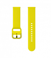 Samsung Ремешок для Galaxy Watch (42 мм) / Galaxy Watch Active (спортивный) Желтый (ET-SFR50MYEGRU)