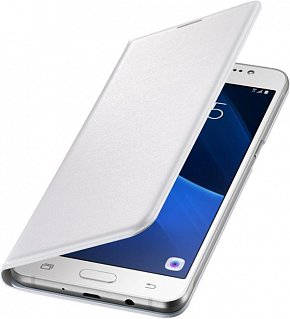 Чехол - книжка для Samsung Galaxy J5 (2016) белая