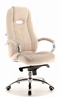 2f Офисное кресло EVERPROF Drift M экокожа кремовый уценённый