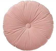 2 Подушка декоративная ИКЕА КРАНСБОРРЕ, светло-розовый уценённый