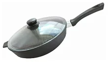 2kd Сковорода-гриль Камская посуда г8062, диаметр 28 см уценённый