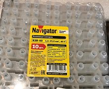 Колодка клеммная 6х25кв.мм 12 пар NTB-UPE-S12- 60/WH полиэтилен бел. Navigator 71007