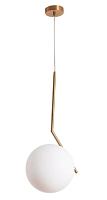 2 Потолочный светильник Arte Lamp Bolla-unica A1922SP-1AB, E14, 40 Вт, кол-во ламп: 1 шт., цвет: бронзовый уценённый