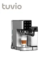 A2d Кофеварка рожковая с автокапучинатором Tuvio TCM04EA, серебристый/черный уценённый