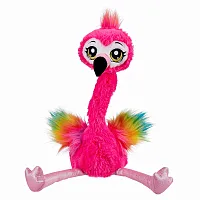 A2 Интерактивная игрушка ZURU PETS ALIVE  Frankie the Funky Flamingo Танцующий Фламинго со звуковыми эффектами, игрушки для девочек, 9522 уценённый