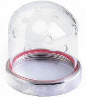 Стеклянный защитный колпак Rekam C01T S (с резьбой) для импульсных осветителей серий Master Pro и ProfiLight