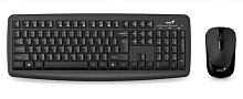 2 Комплект клавиатура + мышь Genius Smart KM-8100 Black USB, черный уценённый