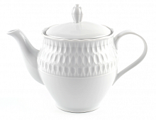 2 Cmielow чайник заварочный Sofia платиновая линия, 1.1 л, белый уценённый