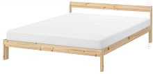 2 Кровать ИКЕА НЕЙДЕН, размер (ДхШ): 195х139 см, спальное место (ДхШ): 189х135 см, цвет: сосна уценённый