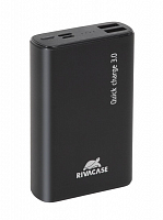 Портативное зарядное устройство RIVACASE VA1037 (черный)