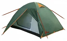 3 Палатка кемпинговая четырехместная Totem Tepee 4 V2, зелeный уценённый