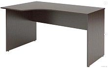 2kd Skyland письменный стол Simple SET, угол: слева, ШхГхВ: 140х90х76 см, цвет: легно темный уценённый