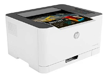 3 Принтер лазерный HP Color Laser 150a, цветн., A4, белый/черный уценённый