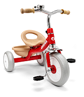 3 Детский трехколесный велосипед JUNION Indi, красный уценённый