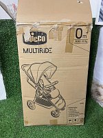 A2d Прогулочная коляска Chicco Multiride, deep blue, цвет шасси: черный уценённый