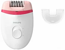 3 Эпилятор Philips BRE235 Satinelle Essential white/pink уценённый