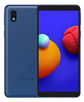 2 Смартфон Samsung Galaxy A01 Core 1/16 ГБ RU, синий уценённый