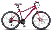 2f Горный (MTB) велосипед Stels Miss 5000 MD 26 V020 (2022) рама 18" Вишнёвый/розовый уценённый