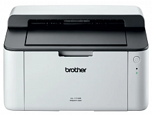2 Принтер лазерный Brother HL-1110R, ч/б, A4, белый/черный уценённый