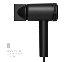 2 Фен для волос с BLDC-мотором, Tuvio HD18BLI01, черный уценённый