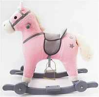 2kd Каталка-качалка Amarobaby Лошадка AMARO-28P, розовый уценённый