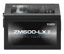 2 Блок питания Zalman ZM600-LXII 600W черный уценённый