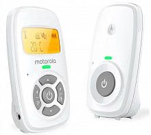 2 Радионяня Motorola MBP24, белый уценённый