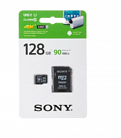 Micro SD Sony 128Gb 10class с адаптером