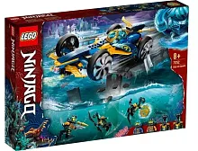 2f Конструктор LEGO NINJAGO 71752 Спидер-амфибия ниндзя, 356 дет. уценённый