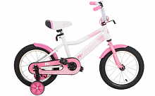 2 Детский велосипед N.Ergo ВН14220 белый/розовый (требует финальной сборки) уценённый
