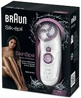 2 Braun Silk-epil 7 Щётка для пилинга SkinSpa 901 уценённый