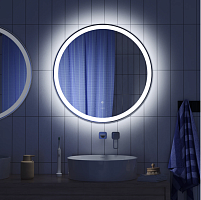 2 Зеркало для ванной комнаты Pragma Olako, 60 см, с подсветкой и подогревом, OLK6.6RLH.009 уценённый