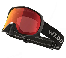 3 Сноубордическая, лыжная маска Decathlon Wedze G 500 для любой погоды, S, черный уценённый