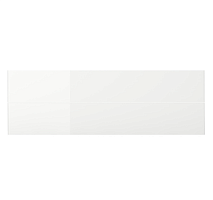 2 Фасад ИКЕА РИНГУЛЬТ для ящика 2 шт. 60x10 см, 2 шт., глянцевый белый уценённый