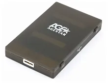 2 Корпус для HDD/SSD  AGESTAR 3UBCP1-6G, черный уценённый